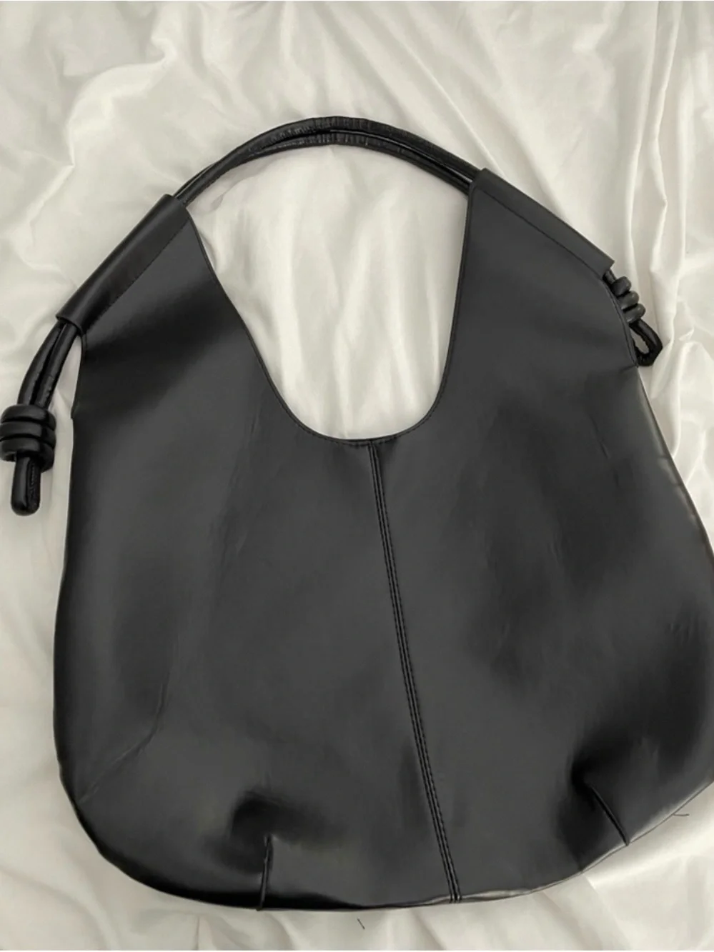 Crescent Bag| Minimalists Niche Design Lrg. Hobo Leather